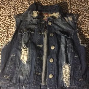 Jean Jacket Vest